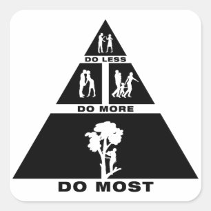 Adesivo Quadrado Ajustador da árvore