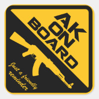 AK47 no Conselho Sticker