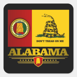 Adesivo Quadrado Alabama (DTOM)