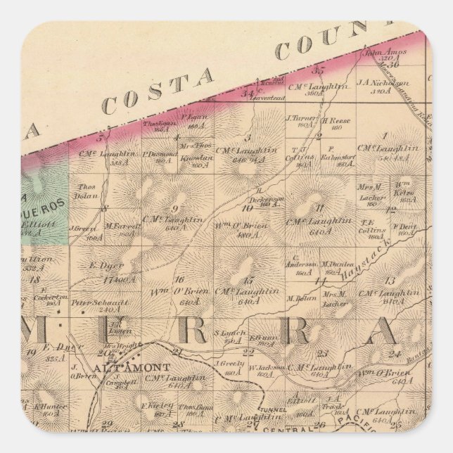 Adesivo Quadrado Alameda Co 8 (Frente)