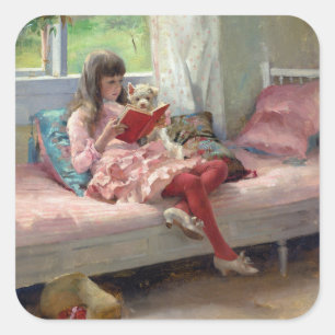 Adesivo Quadrado Albert Edelsense - Bons Amigos