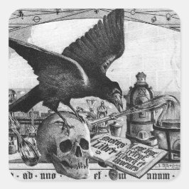 Adesivo Quadrado Alchemy Lab e Stickers