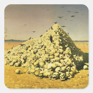 Adesivo Quadrado Alegoria da Guerra de 1871, 1871