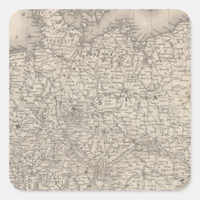 Adesivo Quadrado Alemanha 26 (Frente)