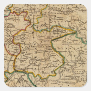 Adesivo Quadrado Alemanha 29