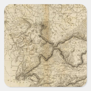 Adesivo Quadrado Alemanha antiga