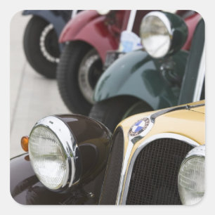 Adesivo Quadrado Alemanha, Bayern-Bavaria, Munique. BMW Welt Car 5