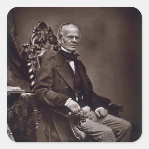 Adesivo Quadrado Alfred Auguste Cuvillier-Fleury (1802-87), de "G