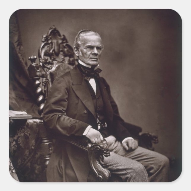 Adesivo Quadrado Alfred Auguste Cuvillier-Fleury (1802-87), de "G (Frente)