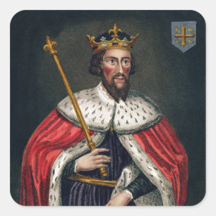 Adesivo Quadrado Alfred o Excelente (849-99), após uma pintura no