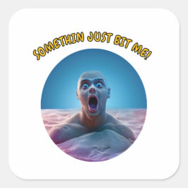 Adesivo Quadrado Alguma Coisa Só Me Deu Um Pouco!