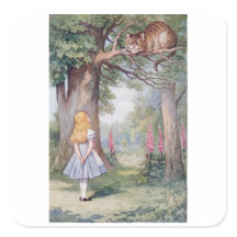 Alice e o Gato de Cheshire,