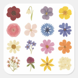 Adesivo Quadrado Alimentação do ventilador