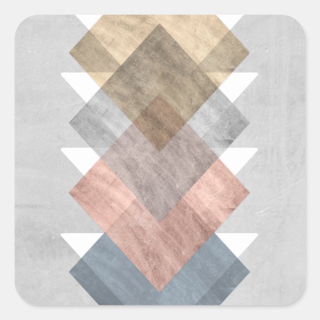 Adesivo Quadrado Alinhamento Diamond I (Frente)