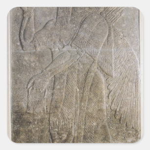 Adesivo Quadrado Alivio que retrata um Genie Alado