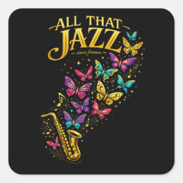 Adesivo Quadrado All That Jazz