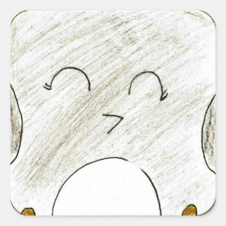 Adesivo Quadrado Allison: Sticker Quadrado