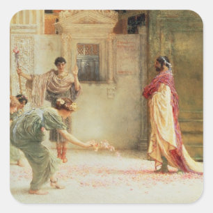 Adesivo Quadrado Alma-Tadema Caracalla: 211 AD 1902