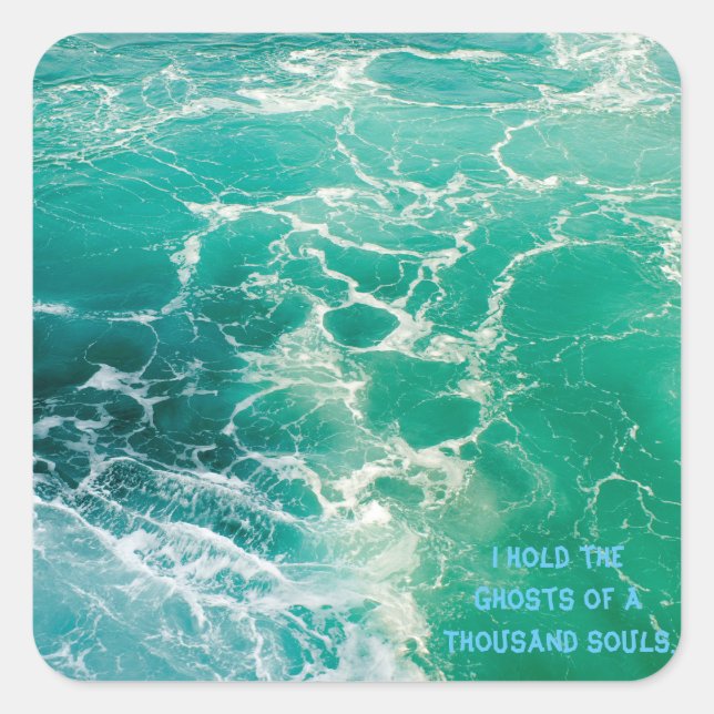 Adesivo Quadrado Almas do Mar 2 (Frente)