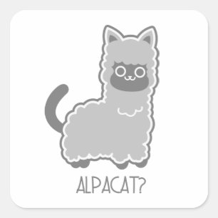 Adesivo Quadrado Alpacat?