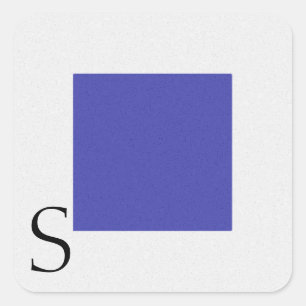 Adesivo Quadrado Alphabet Sticker S