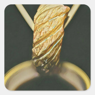 Adesivo Quadrado Amante de sushi japonês