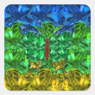 Adesivo Quadrado Amazigh Sticker
