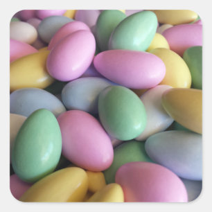 Adesivo Quadrado Amêndoas Canalizadas