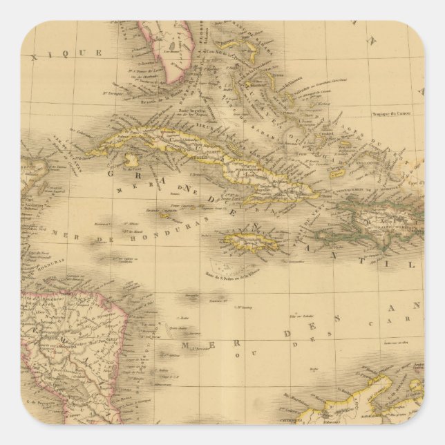 Adesivo Quadrado América 2 (Frente)