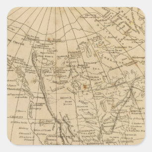 Adesivo Quadrado América do Norte 15