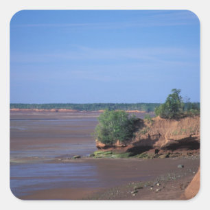 Adesivo Quadrado América do Norte, Canadá, Nova Escócia, Economi