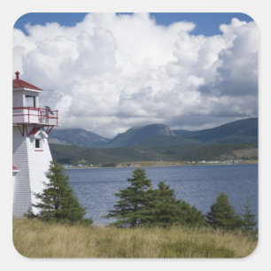 Adesivo Quadrado América do Norte, Canadá, Terra Nova e 2