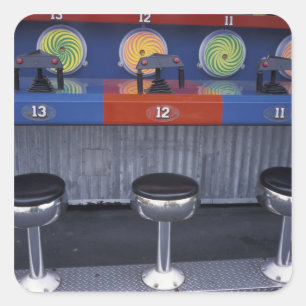 Adesivo Quadrado América do Norte, EUA, Missouri, Ruas.