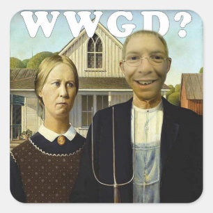 Adesivo Quadrado Americano Gerb