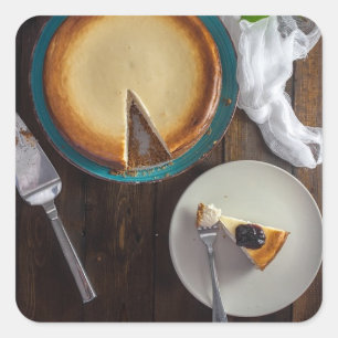 Adesivo Quadrado Amor Cheescake da paz