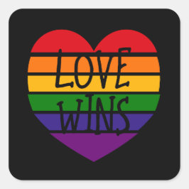 Adesivo Quadrado Amor ganha o Rainbow Heart