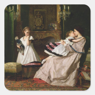 Adesivo Quadrado Amor maternal