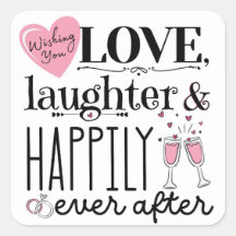 Amor, risadas e para sempre feliz