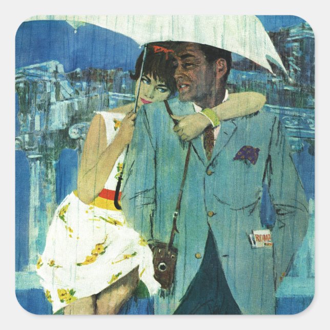 Adesivo Quadrado Amor vem para Miss Lucas (Frente)