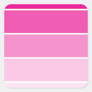 Adesivo Quadrado Amostras cor-de-rosa-claro