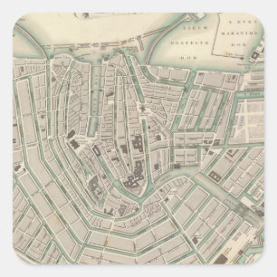 Adesivo Quadrado Amsterdão 2