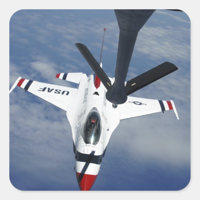 Adesivo Quadrado An Altus KC- 135 Stratotanker (Frente)