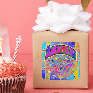 Adesivo Quadrado Anaheim Cosmic Unity Sticker