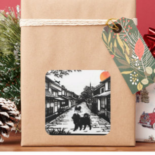 Adesivo Quadrado ANCIENT WHISPERS Chow