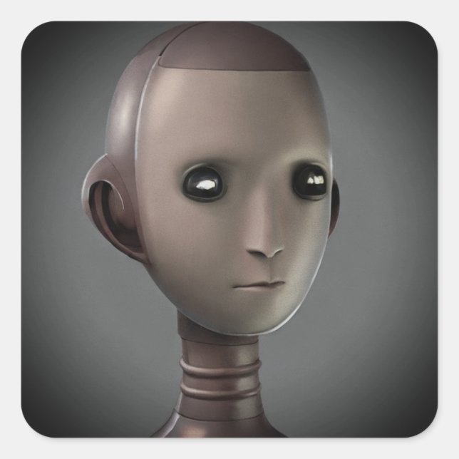 Adesivo Quadrado Android (Frente)