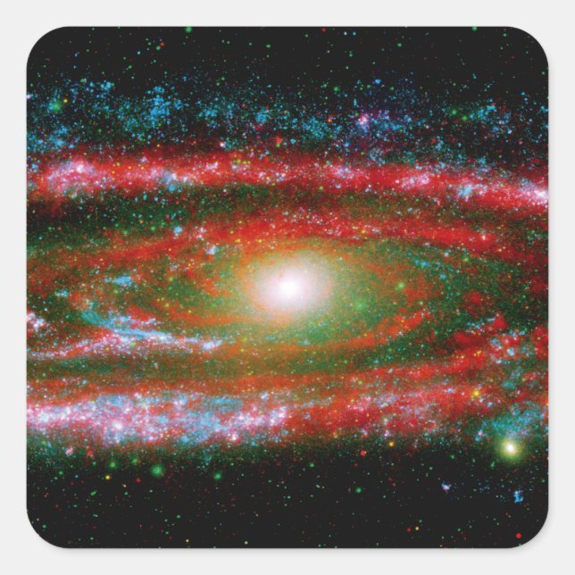 Adesivo Quadrado Andromeda Gallaxy (Frente)