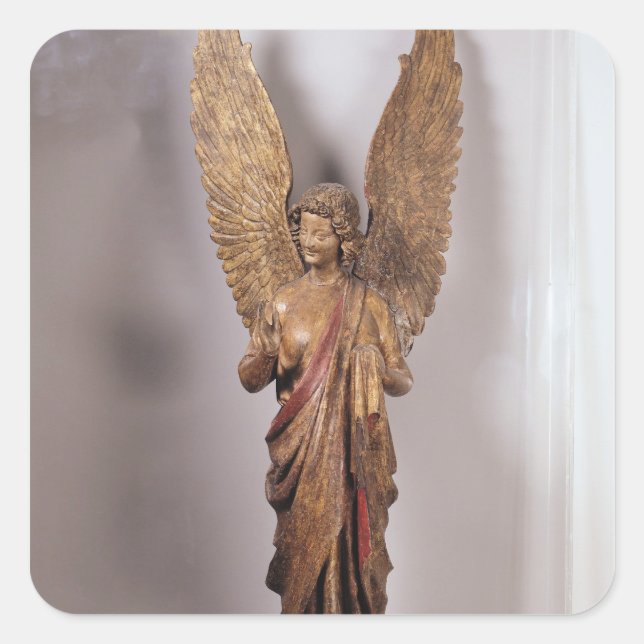 Adesivo Quadrado Angel, 1260-70, da Igreja de Saudemont (Frente)