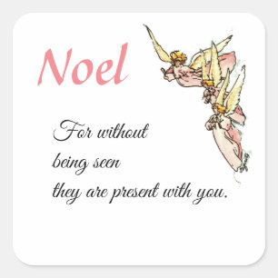 Adesivo Quadrado Ângulos de Aquarela Suaves Emerge do Quadrado de 