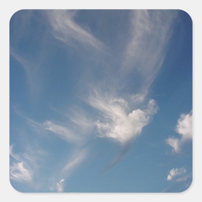 Adesivo Quadrado Ângulos no céu (1) (Frente)