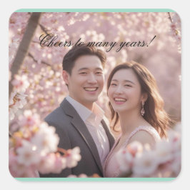 Adesivo Quadrado Anima-Se A Muitos Anos